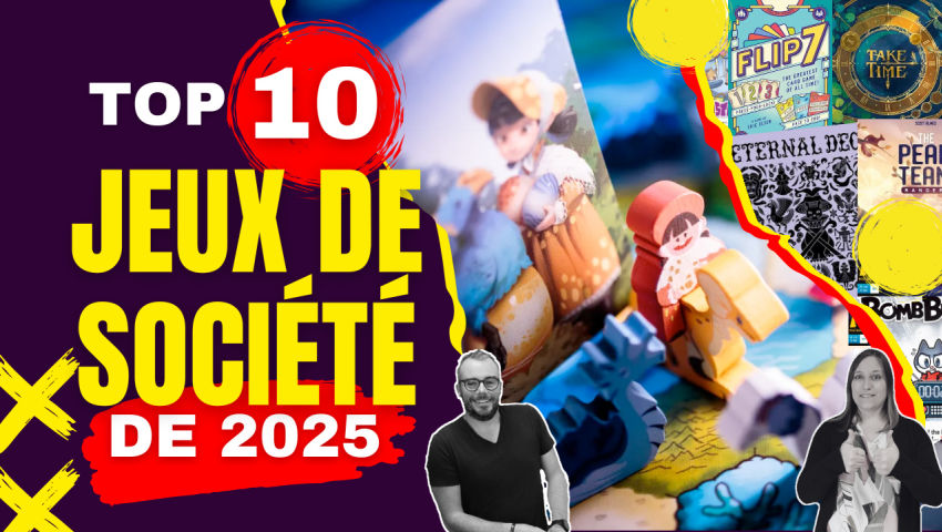 Top 10 Jeux de société 2025